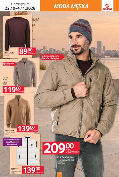 Gazetka Selgros - Selgros cash&carry - Katalog Tekstylia od 22.10. do 04.11. - strona 16