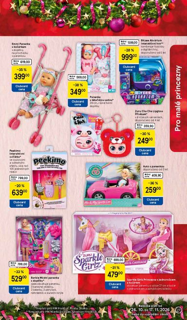 Leták Tesco - Tesco - Vánoční katalog hraček od 26.10. do 17.11. - strana 27