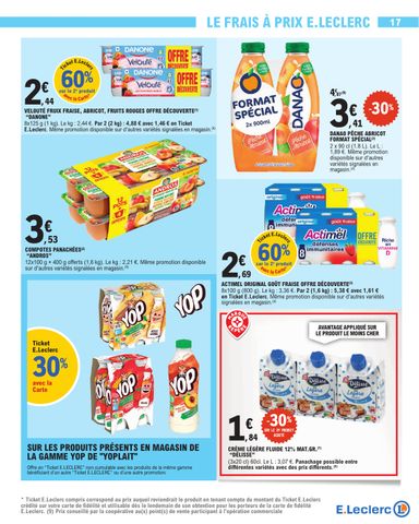 Catalogue E.Leclerc - E.Leclerc - Nos promos du moment valable dès le 13/10 au 24/10 - page 17