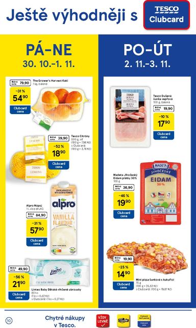 Leták Tesco - Tesco supermarket od 29.10. do 03.11. - strana 10
