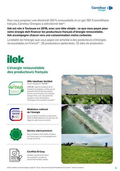Catalogue Carrefour Market - Carrefour Énergies valable dès le 22/09 au 31/10 - page 9