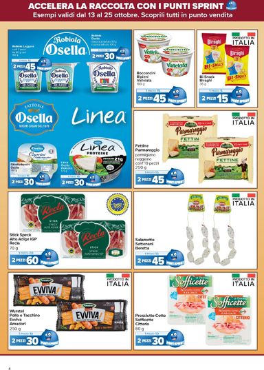 Volantino Carrefour - Carrefour - Punti Sprint Payback valido dal 13/10 al 25/10 - pagina 4