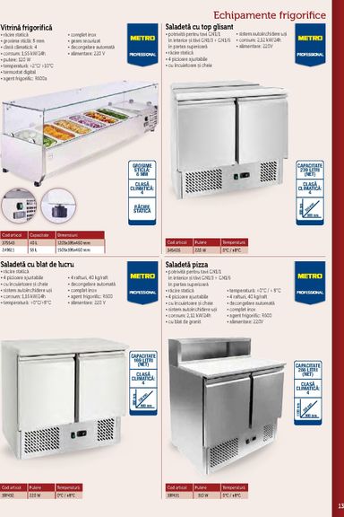 Catalogul Metro - Metro - Echipamente Profesionale pentru HoReCa de la 01.01. până la 31.12. - pagina 13