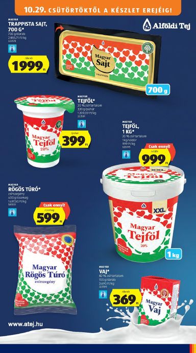 Akciós újság Aldi - Aldi érvényes 10.29.-tól 11.04.-ig - 21 oldal
