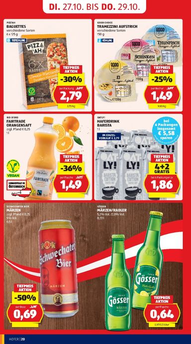 HOFER-Flugblatt - HOFER gültig ab 23.10. bis 29.10. - seite 28