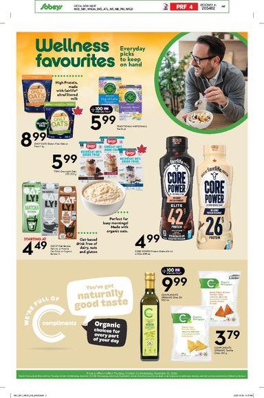 Flyer Sobeys - Sobeys - Natural and Wellness Booklet valid since 10-22 until 11-25 - page 2