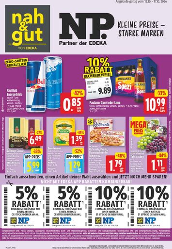 Prospekt nah & gut - nah & gut gültig ab 12.10. bis 17.10. - seite 1