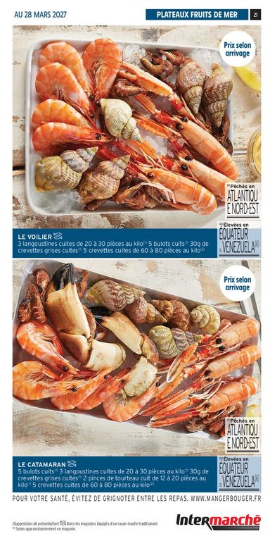 Catalogue Intermarché - Intermarché - Les Menus Traiteur valable dès le 06/10 au 28/03 - page 21