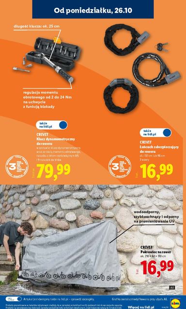 Leták Lidl Polsko - Lidl Polsko - Katalog Okazji od 26.10. do 31.10. - strana 11