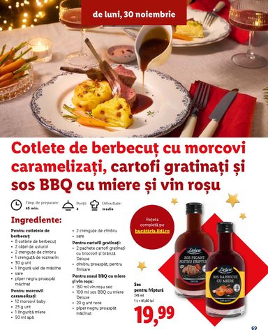 Catalogul Lidl - Lidl - Deluxe de la 19.10. până la 31.12. - pagina 69