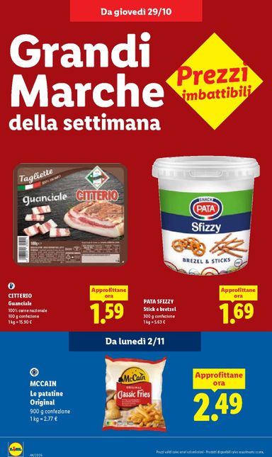 Volantino Lidl - Lidl valido dal 29/10 al 04/11 - pagina 28