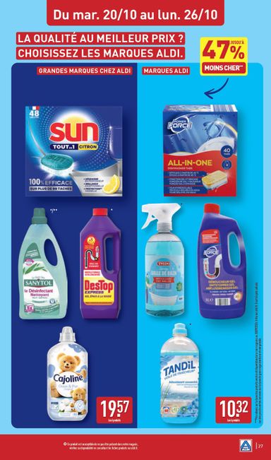 Catalogue ALDI - ALDI valable dès le 20/10 au 26/10 - page 29