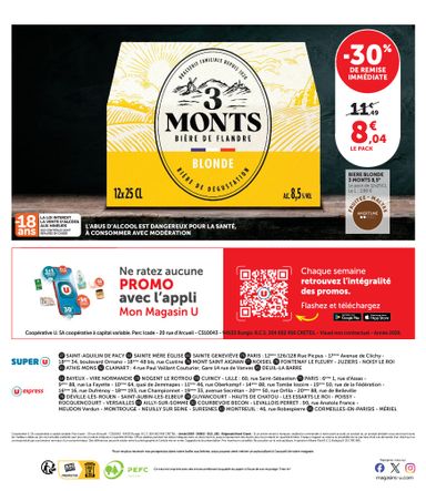 Catalogue Super U - Super U - Express valable dès le 27/10 au 08/11 - page 20