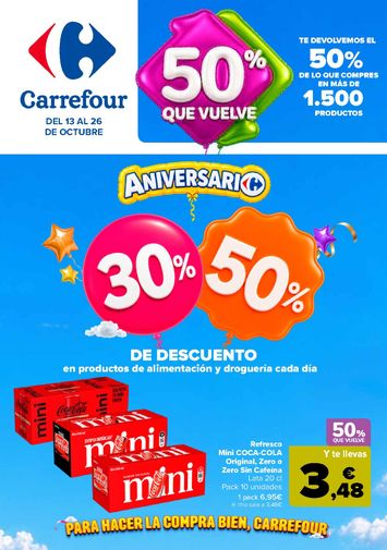 Folleto Carrefour - Carrefour del 13/10 al 26/10 - página 1