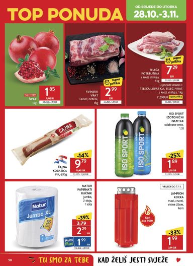 Katalog Konzum - Konzum vrijedi od 28.10. do 03.11. - stranica 50