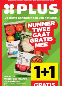 Plus folder van woensdag 14-10