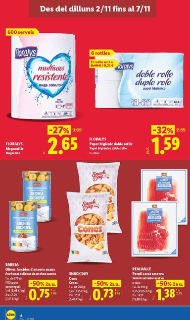 Folleto Lidl - Lidl - Llinars del Vallès del 02/11 al 07/11 - página 4