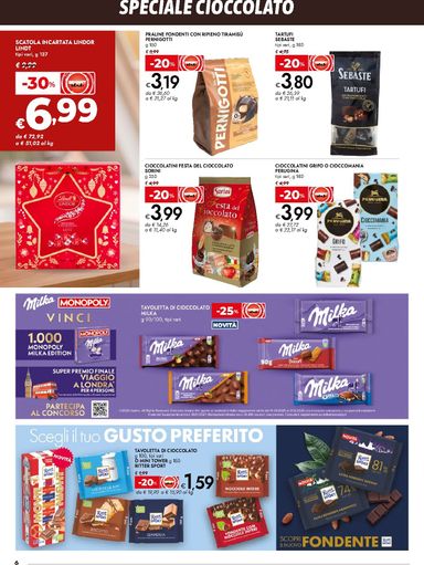 Volantino Bennet - Bennet - Cioccolato, che bontà valido dal 29/10 al 11/11 - pagina 6