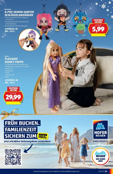 Leták Hofer Rakúsko - Hofer Rakúsko - Unser Weihnachtskatalog od 30.10. do 31.12. - strana 25