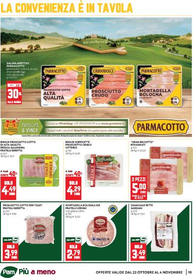 Volantino Pam - Pam - Occasioni Extra valido dal 22/10 al 04/11 - pagina 10