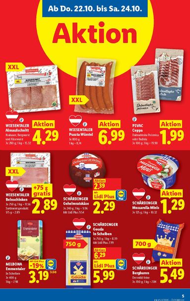 Lidl-Flugblatt - Lidl gültig ab 22.10. bis 28.10. - seite 7