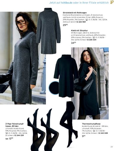 Prospekt Tchibo - Tchibo - Warme Styles gültig ab 22.10. bis 26.02. - seite 77