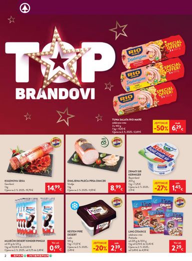 Katalog INTERSPAR - Interspar vrijedi od 21.10. do 27.10. - stranica 2