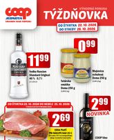 COOP Jednota - Vranov nad Topľou platný od štvrtka 22.10.2026