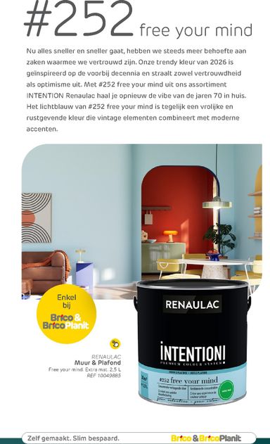 Folder Brico - Brico - Verf Magazine van 19/05 tot 31/12 - side 25
