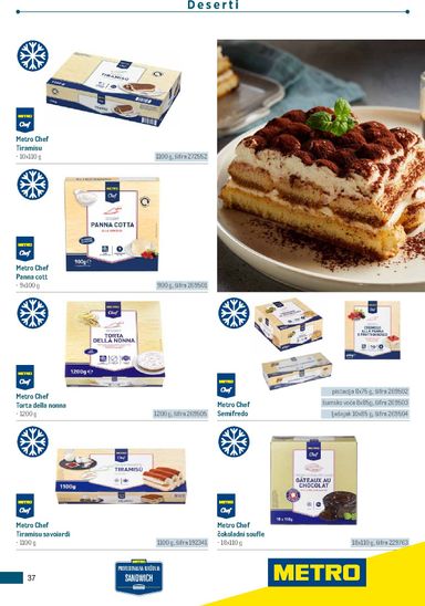 Katalog Metro - Metro - Poslovna rješenja - Sendvič vrijedi od 04.03. do 31.12. - stranica 37
