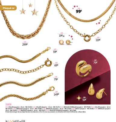 Folder Auchan - Auchan - Bijoux pour les fêtes van 20/10 tot 31/12 - side 16