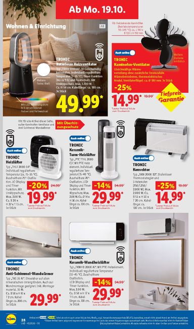 Prospekt Lidl - Lidl - Angebot der Woche gültig ab 19.10. bis 24.10. - seite 14