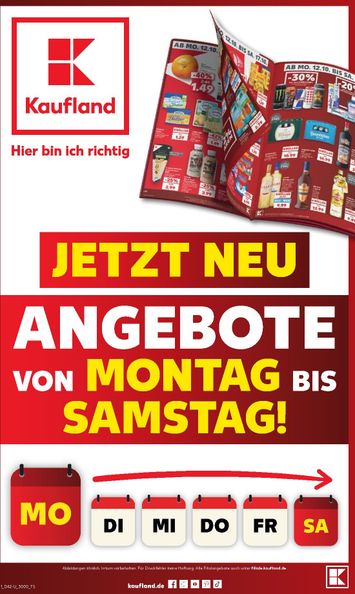 Prospekt Kaufland - Kaufland gültig ab 12.10. bis 17.10. - seite 1