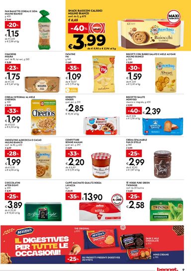 Volantino Bennet - Bennet - Spaccaprezzi valido dal 22/10 al 04/11 - pagina 9