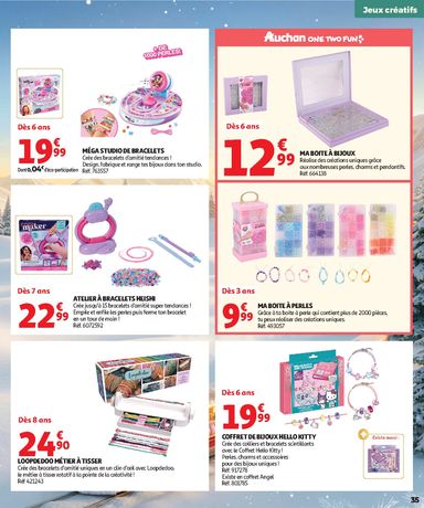 Folder Auchan - Auchan - Jouets de Noël van 16/10 tot 06/12 - side 35