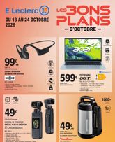 E.Leclerc - Bons plans d'octobre valable à partir de du mardi 13/10/2026