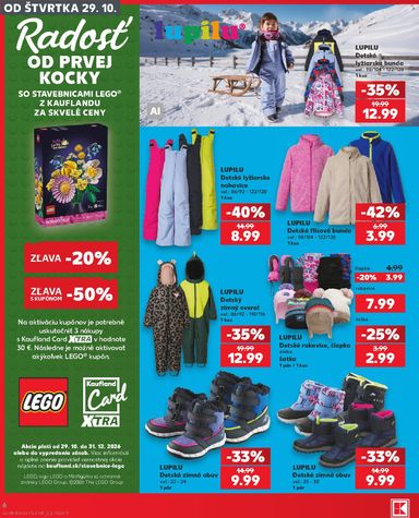 Leták Kaufland - Kaufland - Spotrebné zboží od 29.10. do 04.11. - strana 6