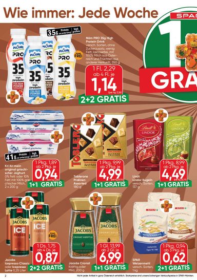 SPAR-Flugblatt - SPAR gültig ab 22.10. bis 04.11. - seite 2