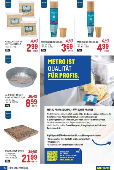 METRO-Flugblatt - Metro - Profi gültig ab 15.10. bis 28.10. - seite 54