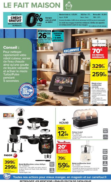 Catalogue Carrefour - Carrefour - Le Chef C'est Moi valable dès le 13/10 au 26/10 - page 7