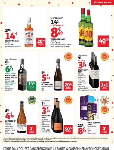 Folder Auchan - Auchan Supermarché van 03/11 tot 07/11 - side 31