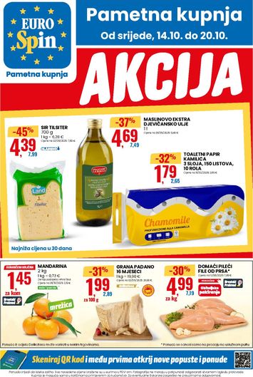 Katalog Eurospin - Eurospin vrijedi od 14.10. do 20.10. - stranica 1