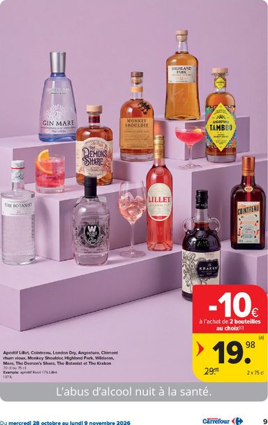 Folder Carrefour - Carrefour Hypermarchés van 28/10 tot 09/11 - side 9