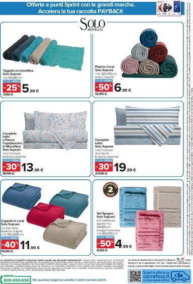 Volantino Carrefour - Carrefour - Punti Sprint Payback valido dal 23/10 al 05/11 - pagina 28