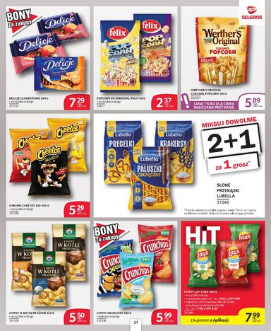 Gazetka Selgros - Selgros cash&carry - Oferta dla profesjonalistów od 22.10. do 04.11. - strona 21