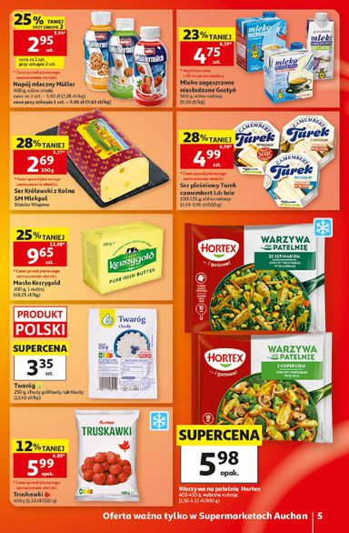Gazetka Auchan - Supermarket Auchan od 22.10. do 28.10. - strona 5