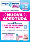 Acqua e Sapone - VOLANTINO NUOVA APERTURA CASTELFIDARDO