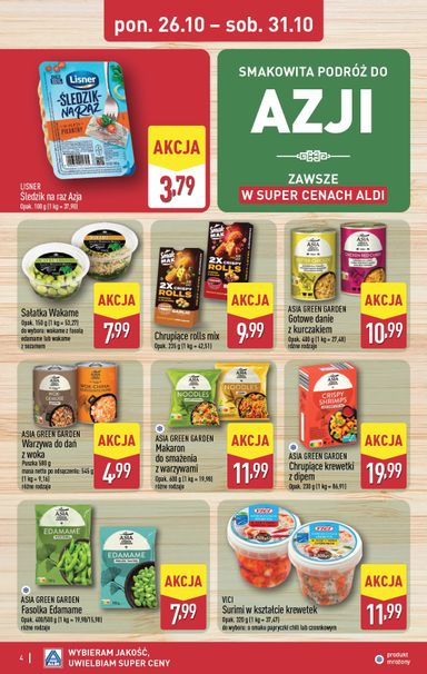 Gazetka ALDI - ALDI - Smakowita podróż do Azji od 26.10. do 31.10. - strona 4
