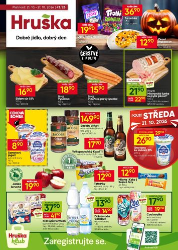 Leták Hruška - Hruška od 21.10. do 27.10. - strana 1