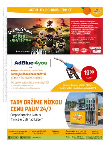 Leták Globus - Globus Trmice od 21.10. do 27.10. - strana 46